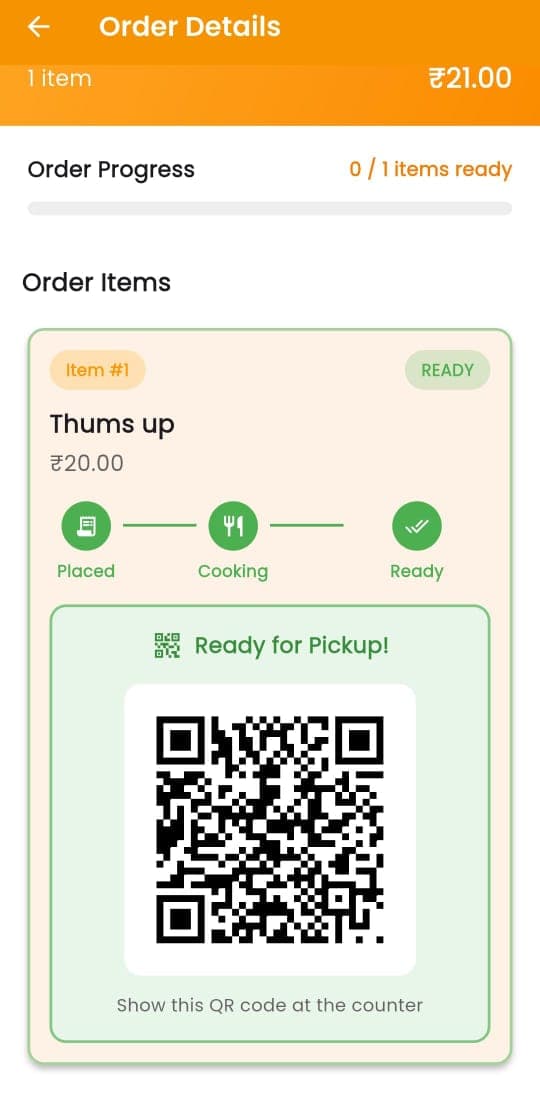 Track your order in real-time